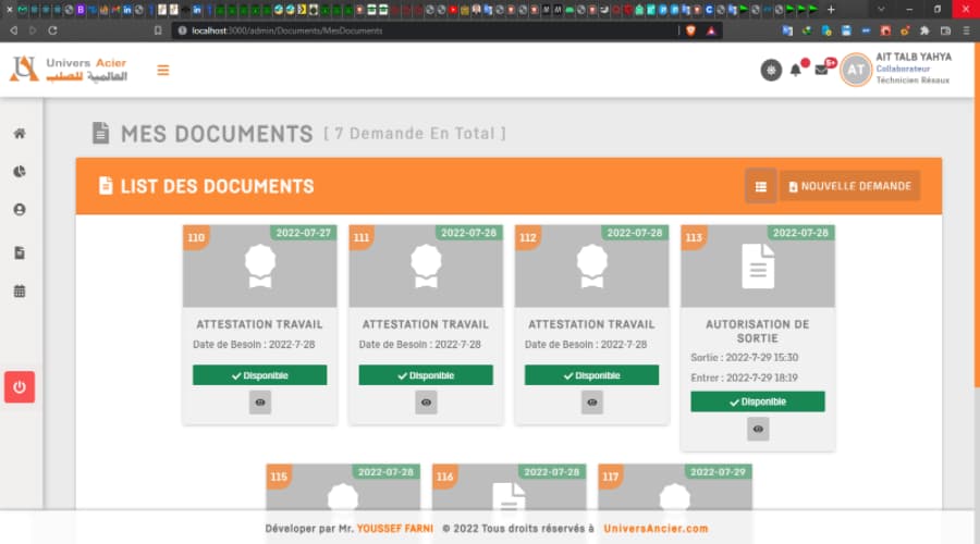Human Resources Management App